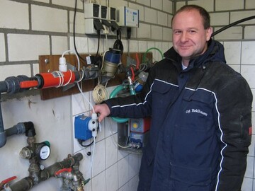 Betriebsleiter Stefan Wellessen.