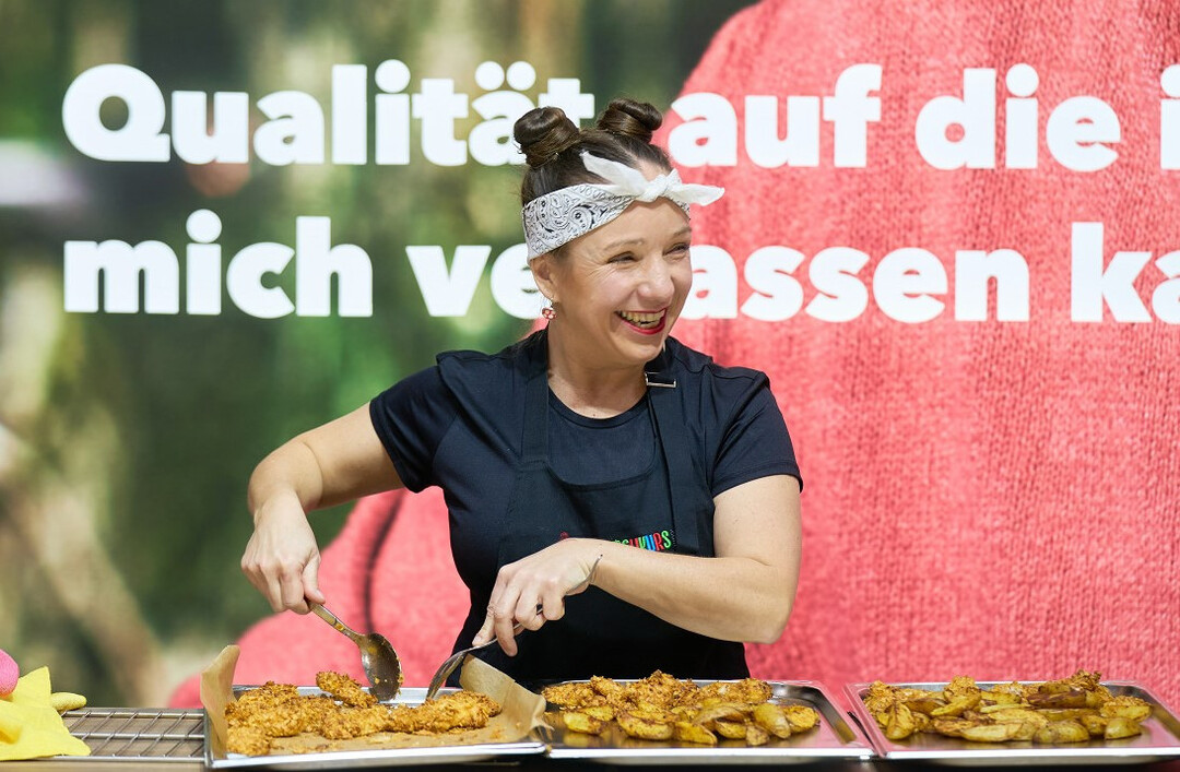 Mit viel Freude und Engagement bei der Sache: Heike Gbacher.
