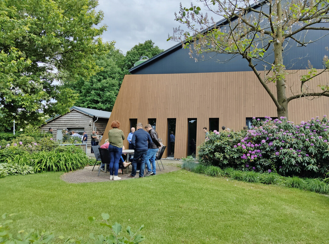 Geflgelstall der Zukunft auf der Geflgelfarm Duis.