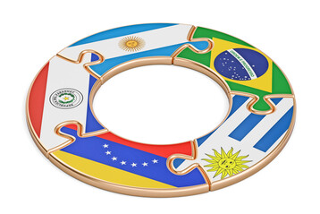 Das Mercosur-Handelsabkommen (Mercado Comn del Sur, dt. Gemeinsamer Markt des Sdens) ist ein Handelsblock in Sdamerika.