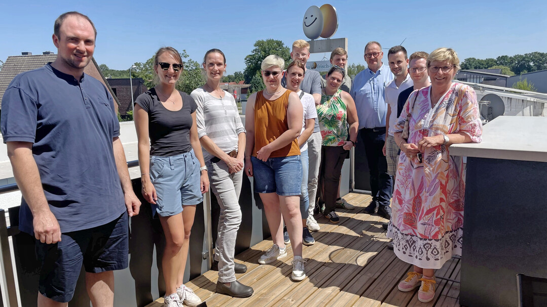Delegation des LLH zu Besuch in der Amshoff GmbH.