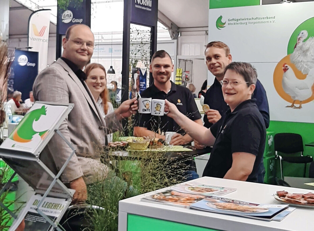 Der GWV-Stand war auch ein willkommener Branchentreff.