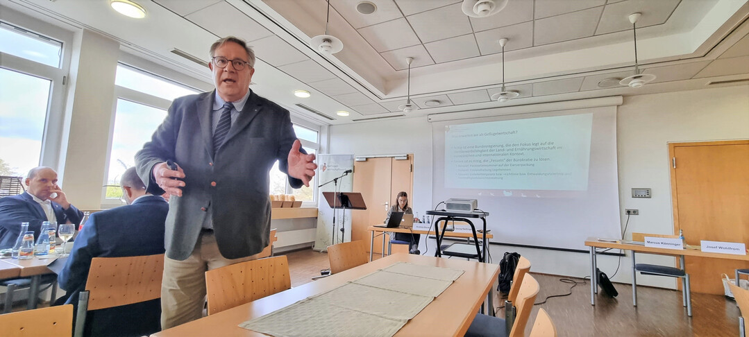 Hans-Peter Goldnick forderte entschlossenes Handeln, um Seuchenausbrüche zu verhindern