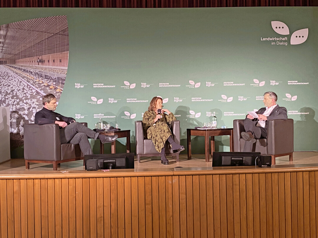 Dr. Malte Rubach, Ern�hrungswissenschaftler, und Hanni R�tzler, Foodtrend-Forscherin, im Gespr�ch mit Guido H�ner.