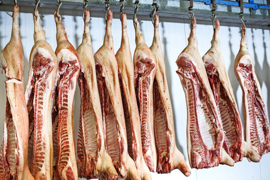 Die Erzeugung von Schweinefleisch ist deutlich schneller gestiegen als die von Geflügelfleisch. Die Ursache liegt in der raschen Produktionssteigerung in China und Brasilien.