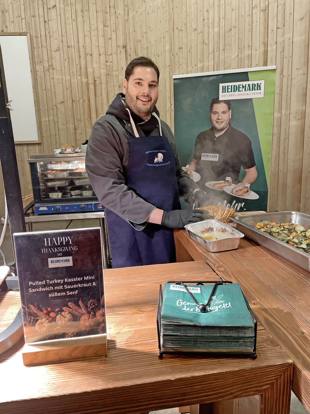 Auch die Putenburger kamen bei den Gsten sehr gut an. 