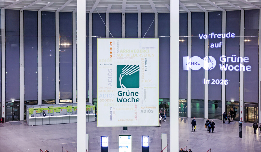 Vorfreude auf 100 Jahre Grne Woche Berlin.