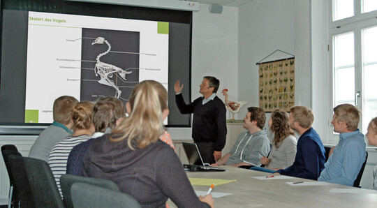Hochschule Osnabr�ck: Fortbildung im an der Osnabr�cker Poultry Academy mit Prof. Dr.�Robby Andersson.