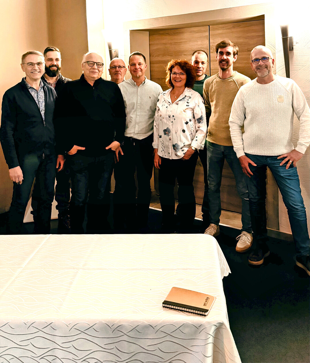 Der neu gewählte Vorstand und die Kassenprüfer des GWV Saarland: Markus Joseph, Daniel Hubertus, Gerd Lorson, Alwin Rock, Martin Kraemer, Helga Futterknecht, Martin Zenner, Kevin Tintinger und Andreas Feld (v.l.n.r.).