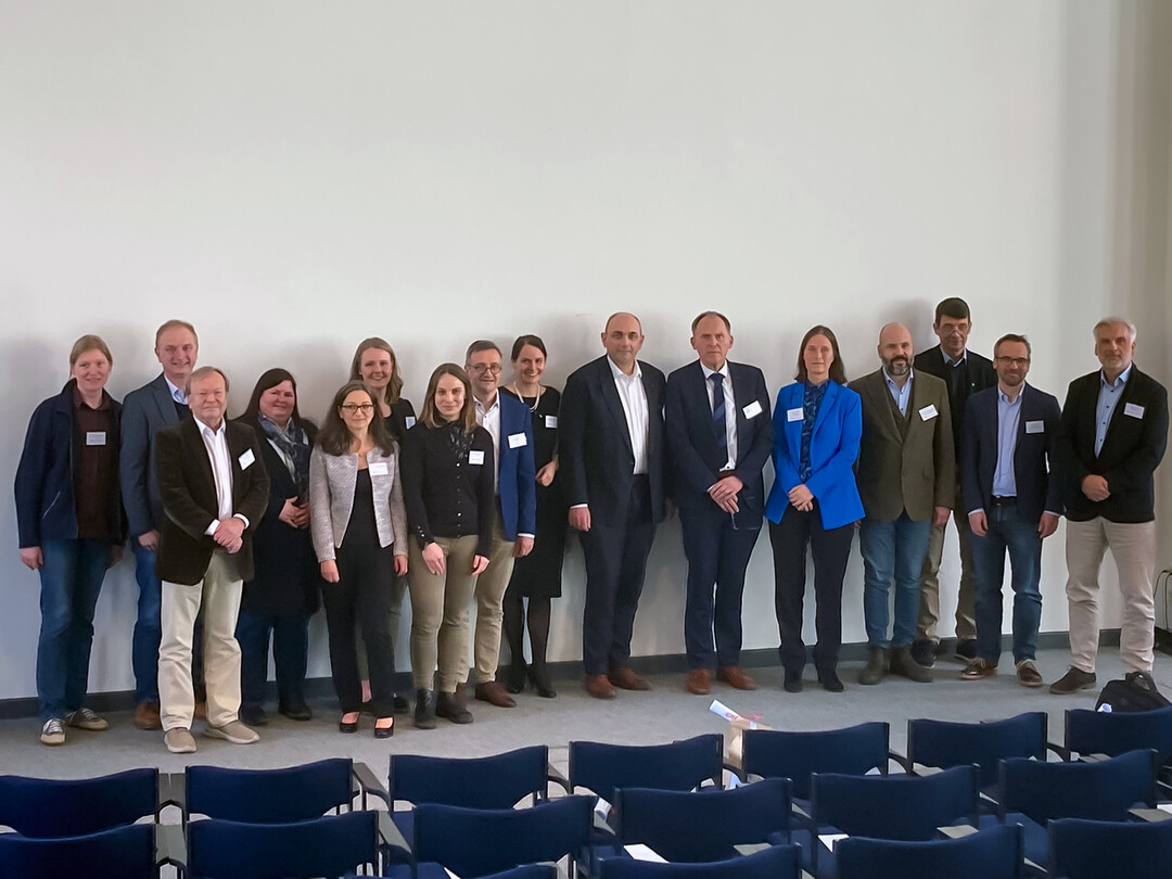 Referierende und Moderatoren der One-Health-Tagung  Von der Zoonose zur Pandemie? am 6. Mrz 2024 in Oldenburg.