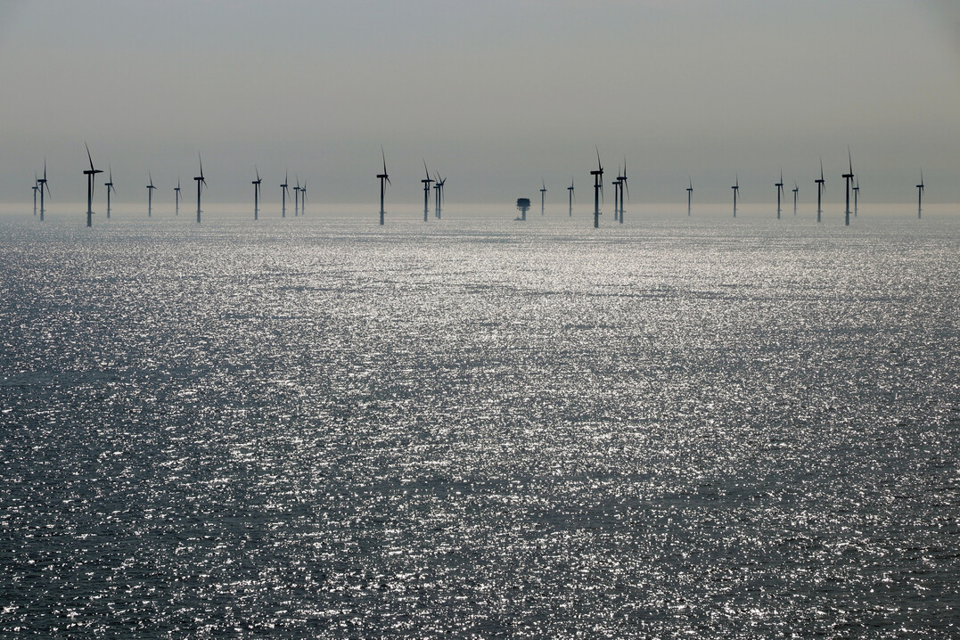 Offshore-Windpark in der Nordsee.