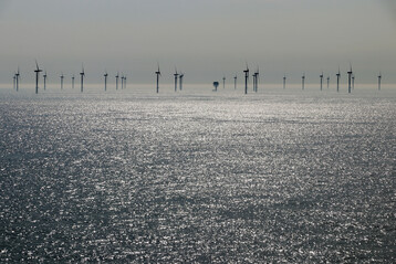 Offshore-Windpark in der Nordsee.
