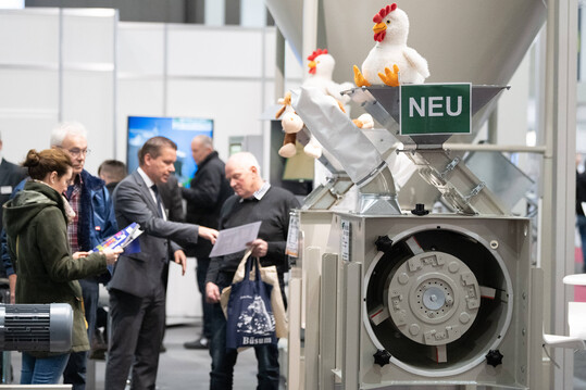 Die EuroTier findet in diesem Jahr wieder mit der World Poultry Show statt.