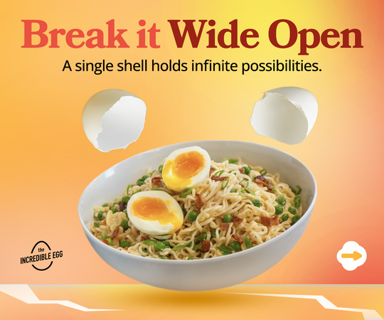 Das American Egg Board (AEB) will weg von dem angestaubten Image des Frhstckseis und startet die Kampagne Meant to be Broken.