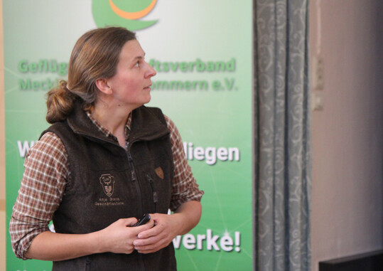 Anja Blank, Geschftsfhrerin des Landesjagdverbands Mecklenburg-Vorpommern.