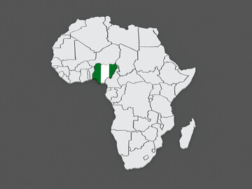 Nigeria liegt in Westafrika und ist mit ber 220 Millionen Einwohnern das bevlkerungsreichste Land des Kontinents.