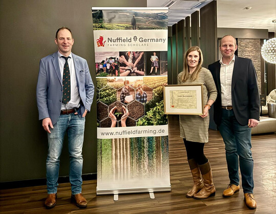 Mit dem Stipendium mchte die Gewinnerin Jenny Matthiesen weiter zur Produktivitt des kolandbaus forschen.