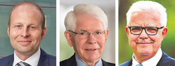 v.l.: Stefan Teepker, BVH-Vorsitzender, Paul-Heinz Wesjohann, BVG-Vorsitzender, Friedrich-Otto Ripke, ZDG-Prsident