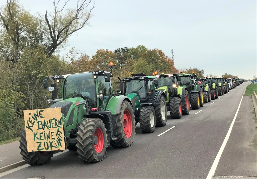 Sternfahrt nach Magdeburg.