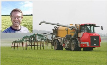 Sebastian Lammerich von der Landwirtschaftskammer Nordrhein-Westfalen erklrt unter anderem, was sich beim Ausbringen von Wirtschaftsdngern ndert. 