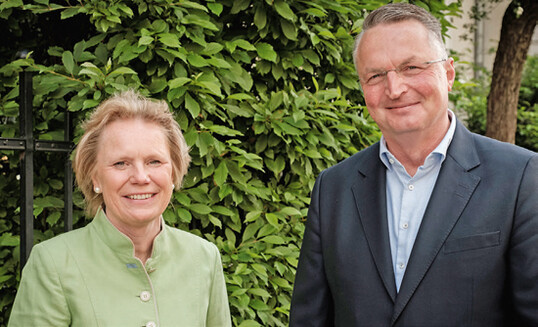     Die Neuen: Bettina Grfin von Spee und Eik Theuerkauf.