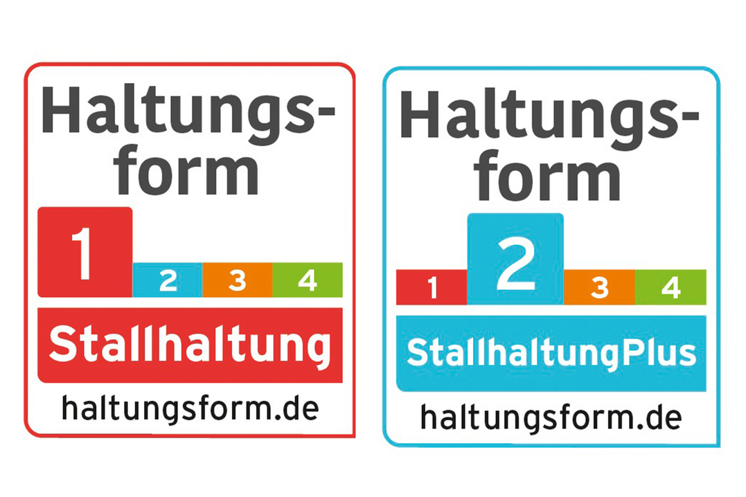 Laut einer Greenpeace-Umfrage stammt der überwiegende Anteil an Fleisch der Supermarkt-Eigenmarken aus den Haltungsformen 1 und 2.
