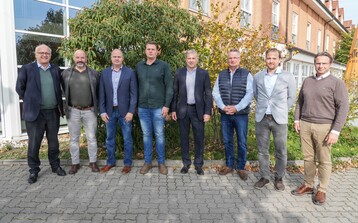 Der neue Vorstand des Wirtschaftsverbands Eier und Geflgel Sachsen-Anhalt.