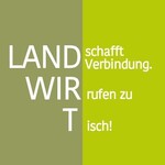 Logo der Landwirte-Bewegung "Land schafft Verbindung. Wir rufen zu Tisch", die am 22. Oktober zu einer Kundegebung in Bonn und deutschlandweiten Aktionen aufgerufen hat.