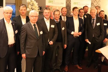 Peter Wesjohann, Dr. Ralf Kosch, Dr. Donal Murphy-Bokern, Dr. Johannes Wilking, Prof. Dr. Harald von Witzke, Landrat Johann Wimberg, Moderator Matthias Schulze Steinmann, Brgermeister Kristian Kater, Prof. Dr. Andreas Hensel, Uwe Bartels, Dr. Michael Lke, Marcel Meyer. 