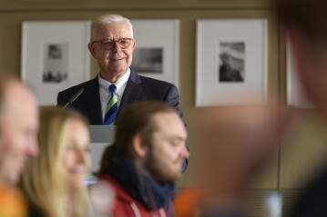 Prsident des ZDG, Friedrich-Otto Ripke.