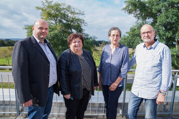 Das Thringer Vorstandsteam (v.l.): Silvio Schmidt (Stellv.), Annerose Blttner (Vorsitzende), Dr. Christine Ahlers, Frank Wolfram.